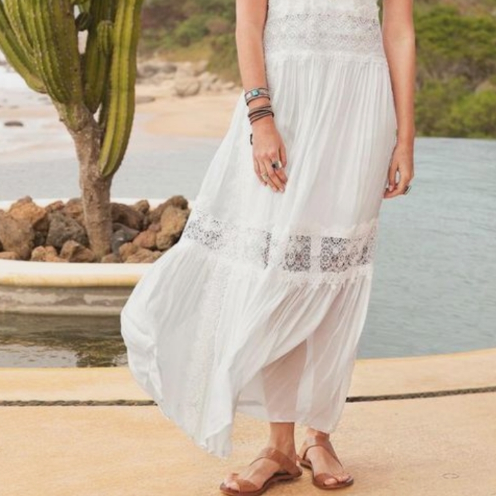 🆕🌿SUNDANCE bohemian LACE DRESS🌿 - Picture 3 of 10
